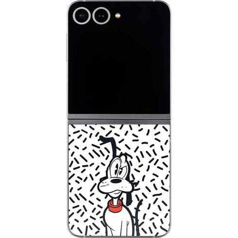 Disney Friends Pluto Confused Galaxy Z Flip6 Skin